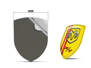 Dodge Adesivi Logo Aziendali Resistenti Edizione Limitata